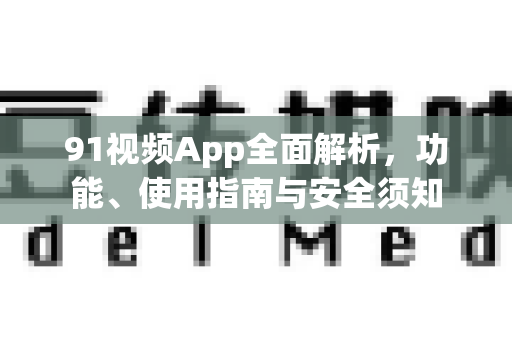 91视频App全面解析，功能、使用指南与安全须知